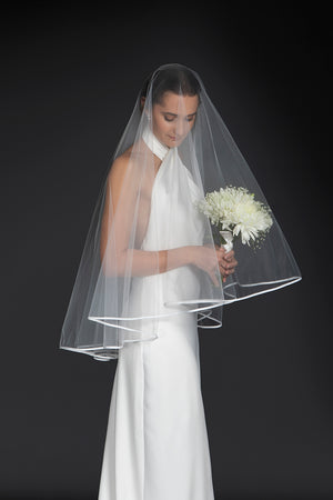 Ribbon Edge Veil